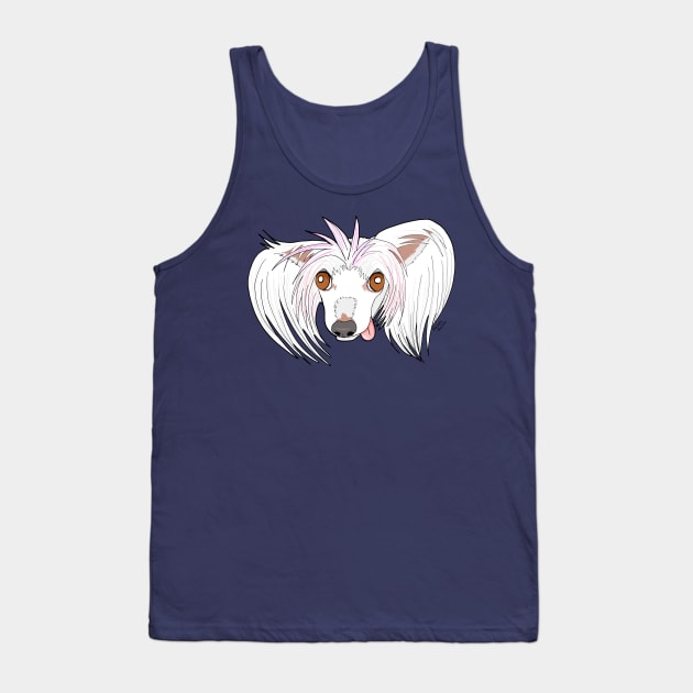 Chinese Crested Tank Top by ApolloOfTheStars